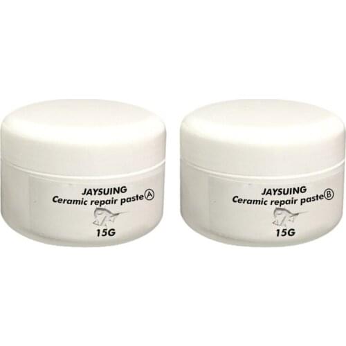 Tub Tile Repair Kit Porcelain Crack Chip Ceramic Floor Repairing Cream Paste 30/50g 2 Pieces Adhesive Tile Repair Agent