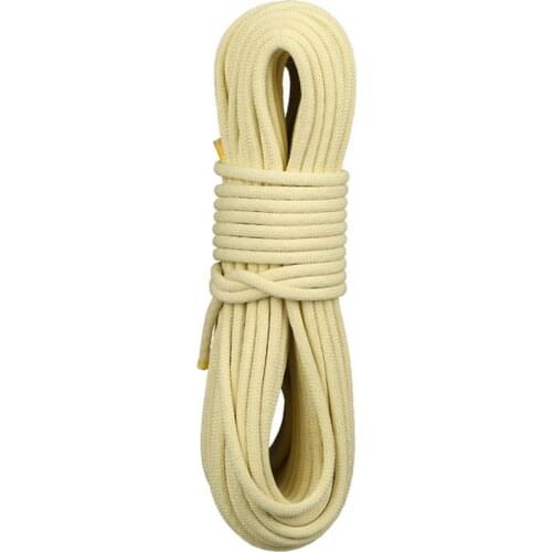 P103-(Diameter:10.5mm)10m/15m Static rope high temperature fire escape safety ropes wear downhill caving climbing rope 10m/15m