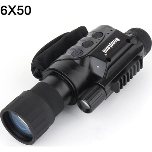 Professional 6X50 IR Night Vision Digital CCD Monocular Infrared Day And Night Vision Goggles With Light Induction for hunting