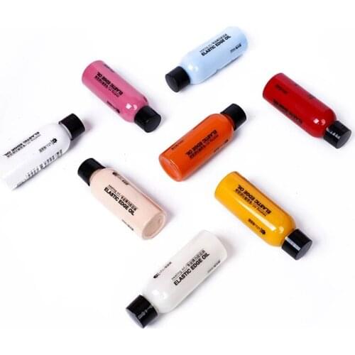 DIY Professional Crafts Leather Edge Paint Edge Elastic Matte Oil Dye Highlights Paint Liquid Art Supplies Handbag Repair, 60 mL