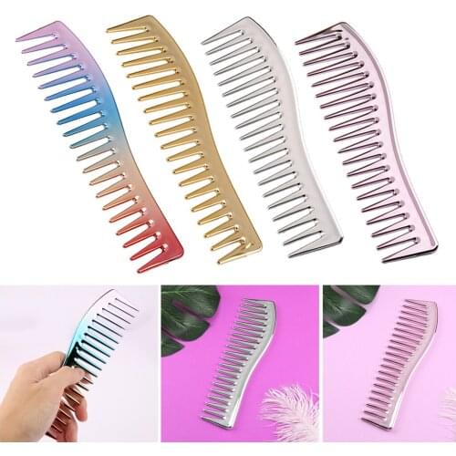 Detangling Wide Tooth Hair Comb Extension Detangling Comb for Wet Dry Hair Wide Tooth Shark Plastic Comb Detangler Curly Hair