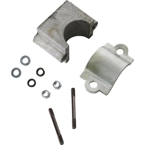 Pouvoir Iron 41mm Mounting Block Rear Fixed Plate Kit Fit 49cc 50cc 80cc Motorized Bike H/P Part