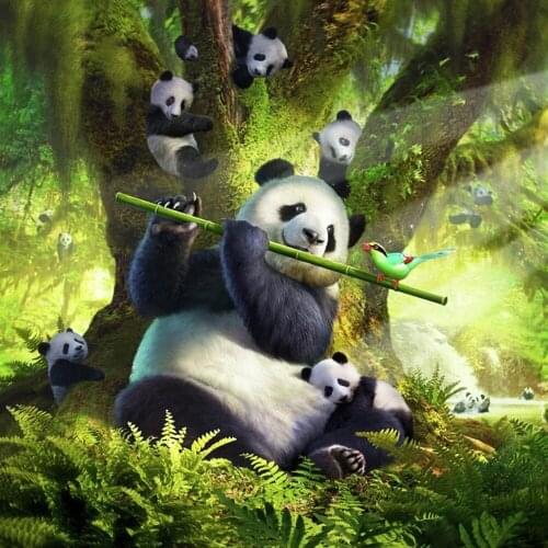 Evershine 5D DIY Diamond Embroidery Panda Full Square Round Drill Diamond Painting Animal Cross Stitch Sale Holiday Gifts