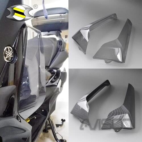 Smoke Leg Shield for NMAX 125 150 2015 2016 2017 2018 NMAX125 NMAX-150 Smoke Plastic Leg Guards Side Protector Windshield