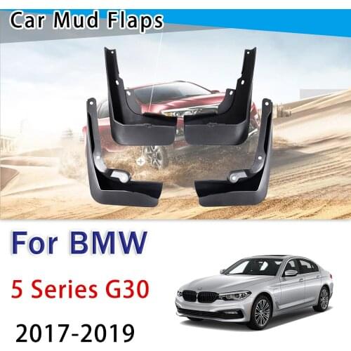 For BMW 5 Series G30 2017 2018 2019 Mudflap Fender Mud Guard Flap Splash Flaps Mudguards Accessories G30 520i 525i 528i