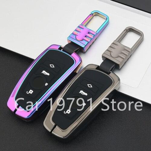 For BMW 5 Series F10 2010-2016 520i 525i 530i 535i for BMW Z4 E85 2003 2005-2008 Aviation Zinc Alloy Car Key Case Accessories