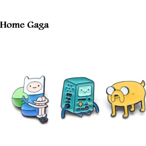 D0472 Homegaga cartoon Brooches Pins Pendant TV jewelry cute Acrylic Craft Clothing Garment Pins badges DIY decoration