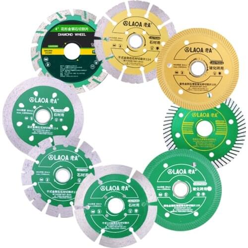 LAOA 105 100 114 188mm diamond saw blade dry cutting disc for marble tile concrete quartz stone granite concrete cutting discs