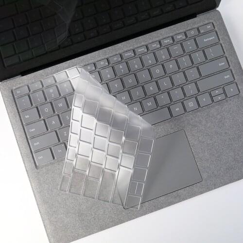 For Microsoft Surface 2 3 Pro 3 4 5 6 7 Surface laptop book Clear TPU Laptop Keyboard Protector Cover Skin 10.8 12.3 12 13 13.3