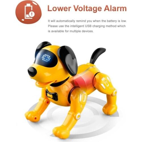 Intelligent Remote Control Robot Dog Early Education Childrens Toy Action Demonstration Simulation Dog Parent-child Interaction