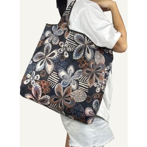 Medium Shopper Reusable Foldable Tote 30lbs Cute Grocery Bag Portable Large Capacity Shoulder Bag Machine Washable Tote Bag