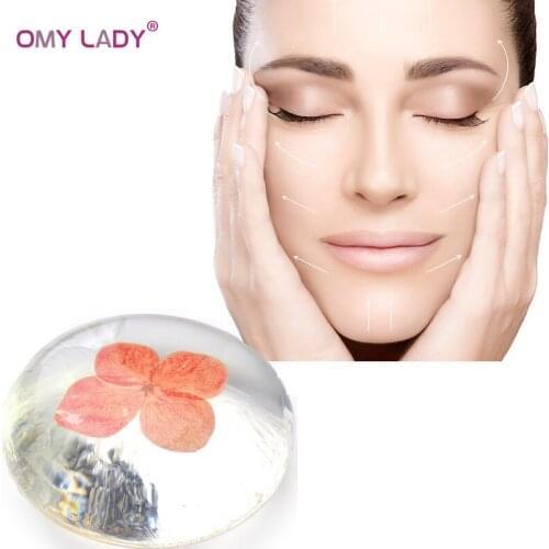 OMY LADY Amino acid Handmade Soap 100% Pure Natural Plant Soap for Face Hand Body Bath Flower Soap Nourish Skin Anti-allergy