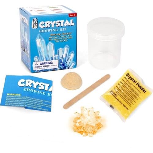 DIY Crystal Experiment Toys Set Kids Science Planting Growth Education Puzzle Wish Child School Chemistry Test Intelligence Toy