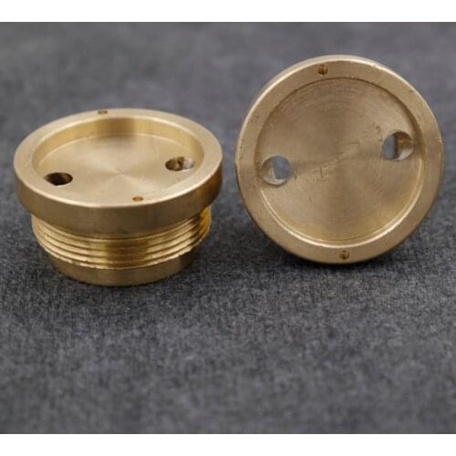 DIY 25.5mm(D) x 13.5mm(H) Copper Brass Base Driver Pillar Circuit Positions Set for C8 LED Flashlights