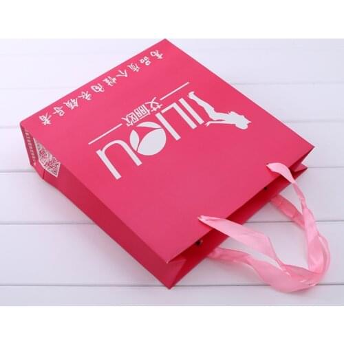 Factory Wholesale Colorful Paper Bag with Logo Printing,Handle Gift Shopping Bag suppliers --XP2148
