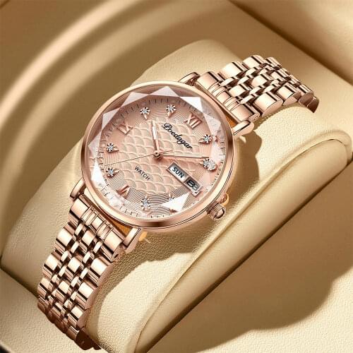 POEDAGAR Ladies Waterproof Watch