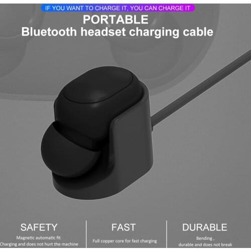 USB Wireless Bluetooth Headset Charging Cable Charger Durable Flexible Windless Cables For Xiaomi Airdots Youth/Redmi Classic