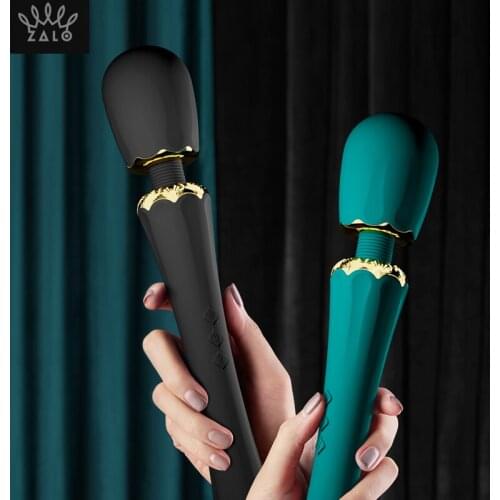 ZALO KYRO Vibrator Multi-frequency Vibration AV Massager Stick Sex Shop for Couple Vibradores Dido Adult Sex Toy Magic Wand