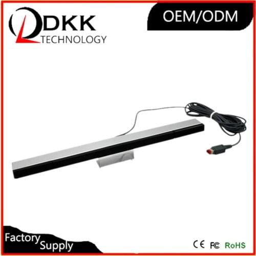 High Quality for Nintendo Wii remote control Wired Infrared IR Signal Ray Sensor Bar/Receiver