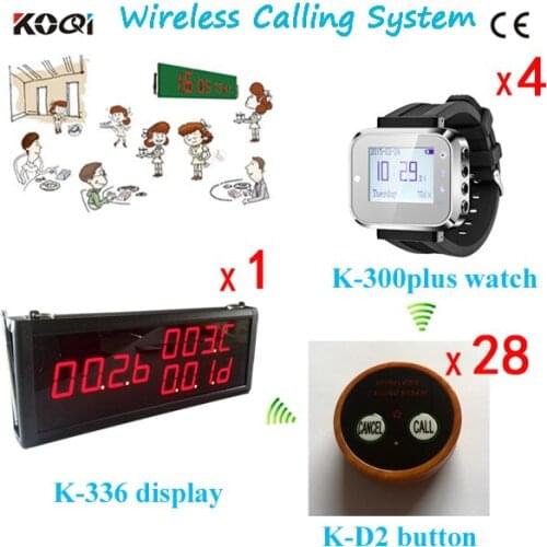 Ycall Hot Wireless , Guest Paging System , Restaurant Waiter Caller ,Table Push Call Button