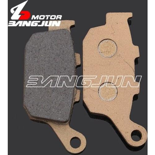 Motorcycle Rear Copper Base Metal Brake Pads For YAMAHA XJ6-N XJ6-S 2009-2012 ABS XJ6-F 2010-2012