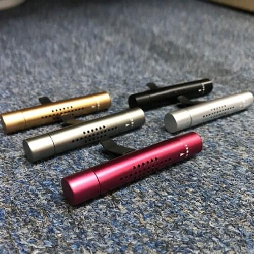 1 Set Random Fragrance Car Accessories Perfume Stick Perfume Purifier Deodorization Cover Car Air Freshener Perfume Bar Cover