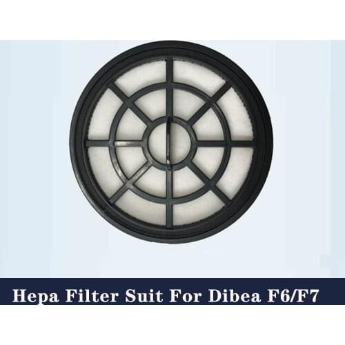 1pcs Replacement Spare Parts Handheld Vacuum Cleaner Hepa Filter Suit For Dibea F6 F7 Accessories