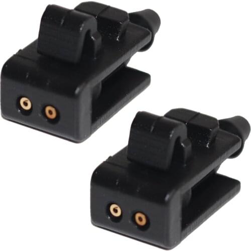 2pcs 8200082347 Front Windshield Wiper Washer Jet Nozzle For Renault Laguna 3 2007 2008 2009 2010 2011 2012 2013 2014 2015