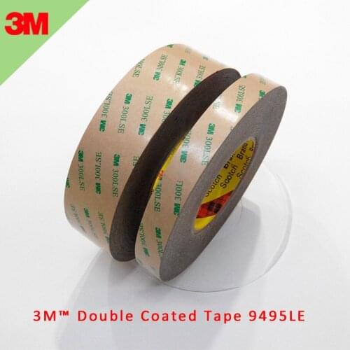 20pcs/rolls 3M 9495LE High Bond Double Coated Adhesive Tape Waterproof Clear for LCD Screen Wig 0.17mm 300LSE