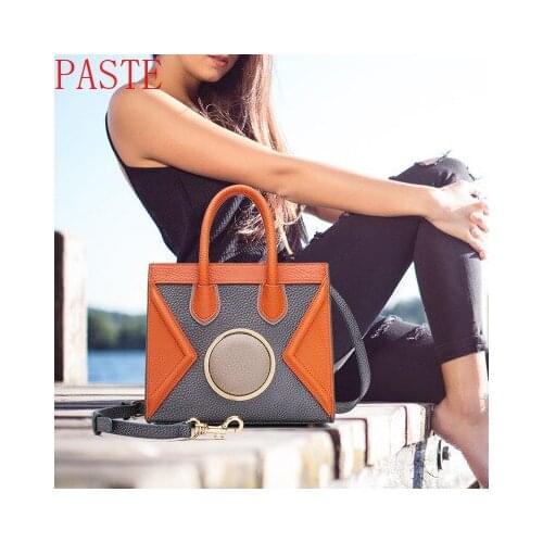 2017 Lovely Girl Cowhide Small Crossbody Bag Women Messenger Bags Genuine Leather Lady Bag Famous Brand Womens Shoulder Bag