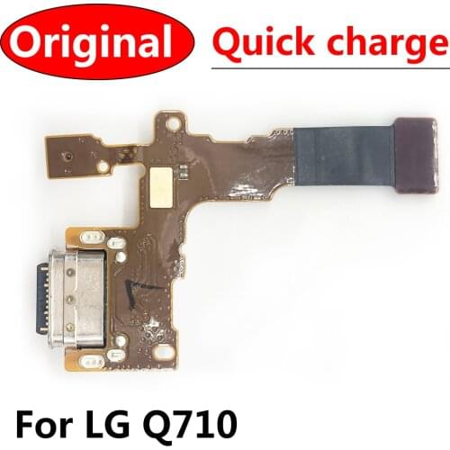 5PCS Original New USB Charging Port Connector Board With Mic Microphone Flex Cable For LG Q7 Q610 Q710 Q720