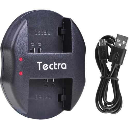 Tectra BP-808 BP-819 BP-820 BP-827 BP-828 Battery Charger for Canon VIXIA GX10 XF400 XF405 HFG20 HFG30 BP820 USB Dual Charger
