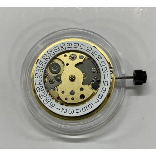Watch accessories original sw260 movement two needle and a half movement 6:00 small second sw260 gold machine