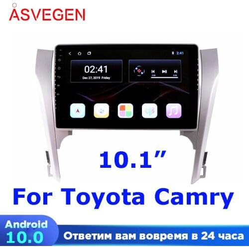 Android 10 Car Radio Player For Toyota Camry With Quad Core Car GPS Navigation Stereo Audio Multimedia Player