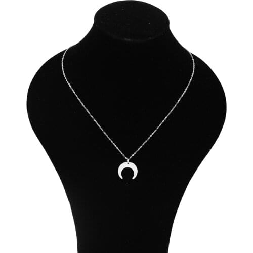 GOT7 male star same double-layer necklace clavicle chain sweater chain detachable long necklace street shooting Kpop stainless