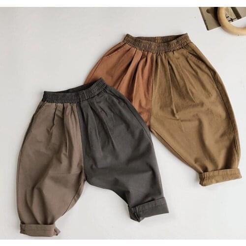 Boys Girls Children Pants Kids Baby Pants Spring Autumn Loose Kids Pants For Boys Girls Casual Turnip Pants