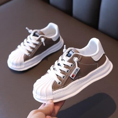 2021 Autumn Fashion Kids Shoes for Boys Girls Breathable Children Casual Sneakers Baby Girl Soft Running Sports Shoes 26-36