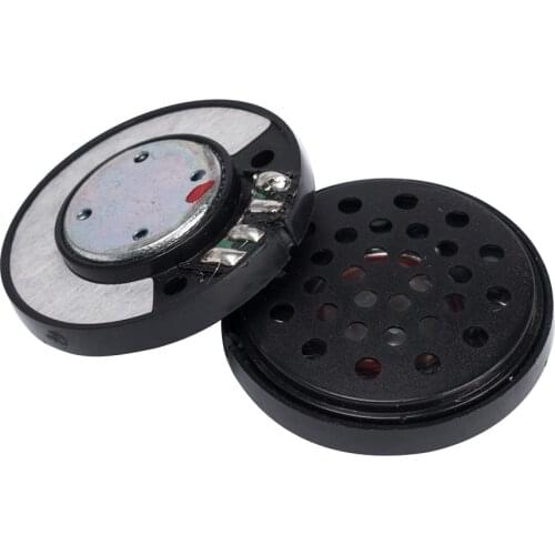 40mm Headset Driver 32OHM 120DB HifI Helmet headphone Speaker Unit Bluetooth Earphone Speaker Diy Repair Parts Bass On Sale 2pcs