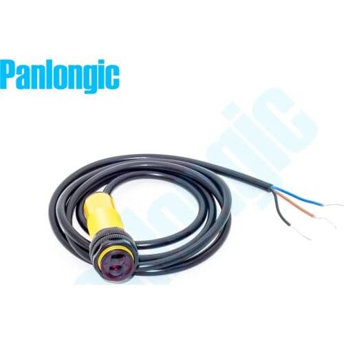 M18 E3F-DS30P2 Diffuse Reflection Type IR Infrared Switch Adjustable Sensor DC 6-36V PNP NC Photoelectric Sensor Switch