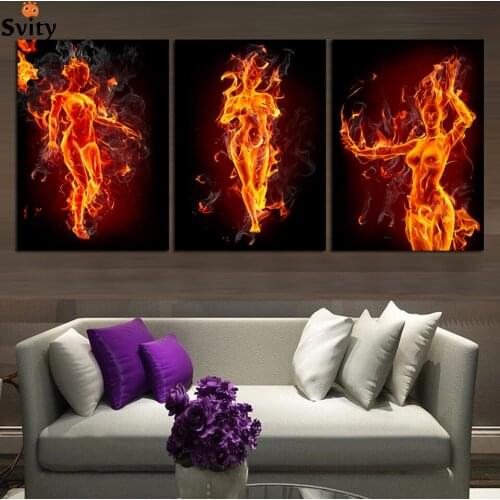Canvas painting Modernism Abstract Nude Girls Back Art Painting for Living Room Bedroom Decor Paintings For Living Room Wall