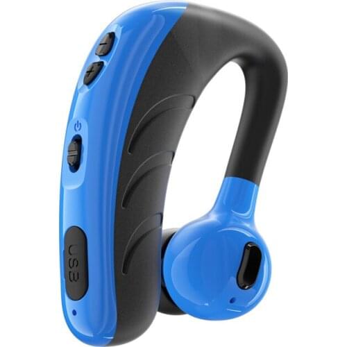 Kebidu HD Noise Reduction Hands-free Business Headset Waterproof Sport Headset Unilateral Wireless Bluetooth Headset With Mic