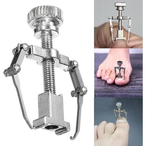 Nail Art Correction Tool Steel Foot Toe Nails Meat Pedicure Device Corrector Tools Nail Orthosis Claws Ingrown Curling S0M5