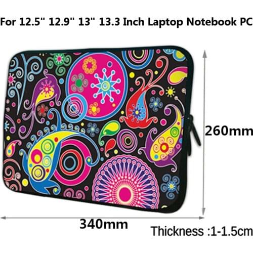 Chromebook Neoprene Sleeve Case For HUAWEI MateBook Xiaomi RedmiBook 13 CHUWI LapBook Pro 13 13.3 12.9 Inch Laptop Bag Women Hot