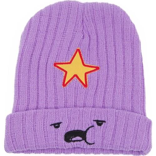 New Winter Hats For Women And Men Modno Star Fashion Lovely Cute Hat model Lumpy Space Princess hat Female Skullies Beanies Hat
