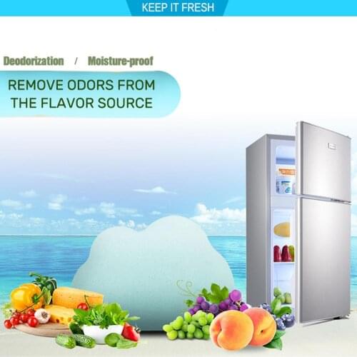 Good Cloud Shape Fridge Refrigerator Air Fresh Box Purifier Charcoal Deodorizer Absorber Freshener Eliminate Odors Smell 3 Color