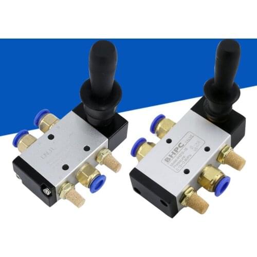 Pneumatic switch cylinder manual reversing 4H210-08 manual air control valve manual pull valve two position five-way hand valve
