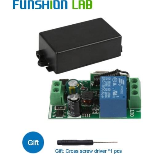 FUNSHION 433MHZ 86 Wall Panel Wireless Remote Control Transmitter 1 2 3 Button RF Switch For Light Lamp Bulb Home Living Room