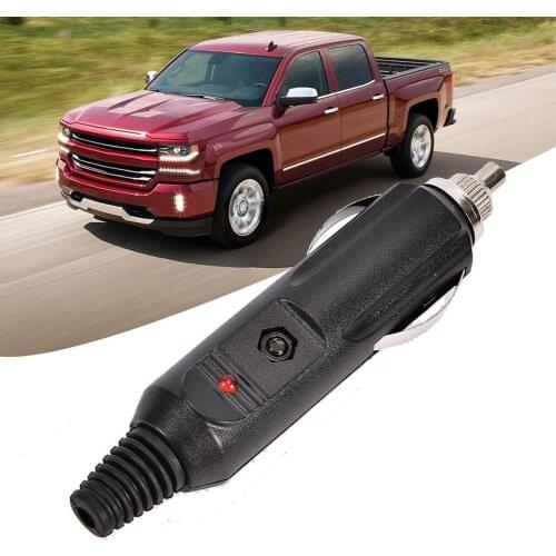 12V 24V 10A Car Accessory Male Cigarette Lighter Socket Plug plastic Converter and metal Y1U0