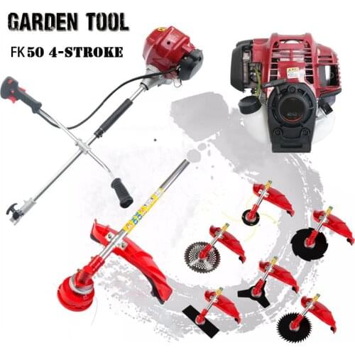 2021 New 7 in 1 Bicycle Handle GX50 Multi Tool 4 Stroke Engine 47.9cc 1.47KW Brush Cutter Grass Trimmer CE Approved