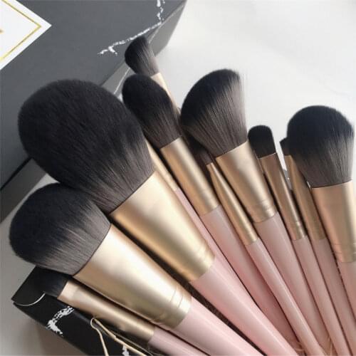 12pcs Makeup Brush Sets INS Nordic Makeup Brush Super Soft Powder Brush Eye Shadow Brush L017